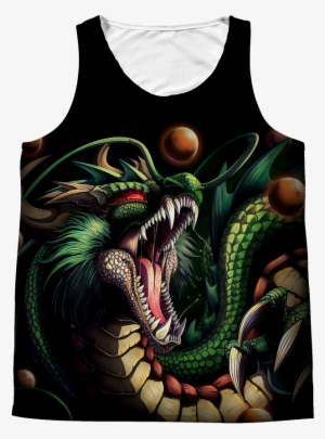 Super Saiyan Shenron 1 Sided 3d Tank Top T Shirt - Dragones Legendarios #1953030