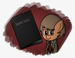 Techreel, Death Note, Light Yagami, Necktie, Ponified, - Cartoon #1953115