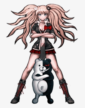 Vector Manipulation Anime Light - Junko Enoshima Light Pink Ponytail Cosplay Wig Danganronpa #1953182
