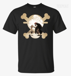 Luffy And Shanks Tee - Luffy Shank One Piece #1953568