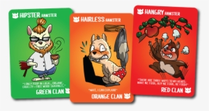 Drawn Hamster Lot - Gyrating Hamsters Card Game #1953657