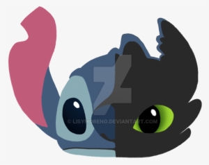 Toothless And Stitch - Toothless And Stitch Drawings #1954129