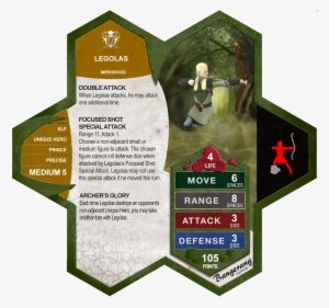 The Book Of Legolas - Heroscape Cards #1954331