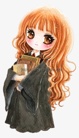 Chibi Hermione By Tho - Harry Potter Hermione Chibi - Free Transparent ...