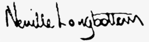Neville Longbottom Sig - Firma De Neville Longbottom #1954964