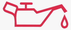 Oil Change Icon, An Oil Dispenser Spout And Drop Denoting - Car #1955143