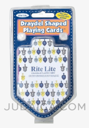 Dreidel Shaped Hanukkah Playing Cards #1955220