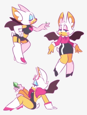 Transparent Bat - Rouge The Bat Art #1955503