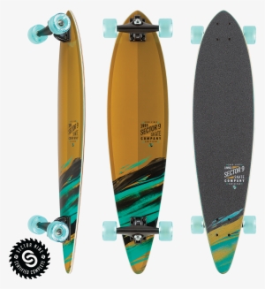 Tripper Ripple Yellow - Sector 9 Longboard #1956311