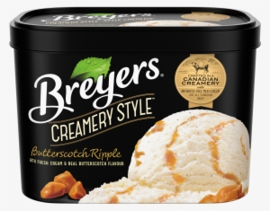 Breyers Creamery Style Butterscotch Ripple - Breyers Mint Ice Cream #1956624