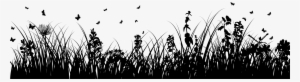 Privacy Policy - Silhouette Grass Flowers Png #1956626