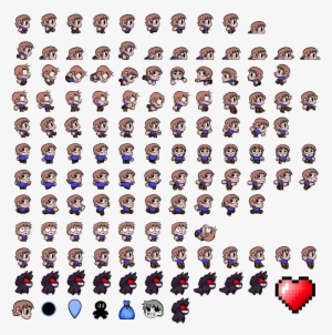 Scott Pilgrim Skin - Super Meat Boy Spritesheet #1956947