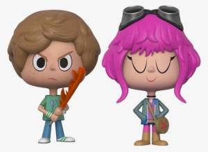 Scott & Ramona Sdcc 2018 Exclusive Vynl - Scott Pilgrim Vs The World 2 Comic #1957044