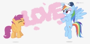 Dm29, Duo, Rainbow Dash, Safe, Scootaloo, Scott Pilgrim - Cartoon #1957401