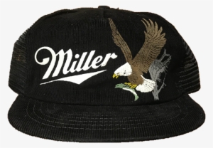 Miller Lite Vintage Corduroy Trucker Snapback - Miller Brewing Company #1957668