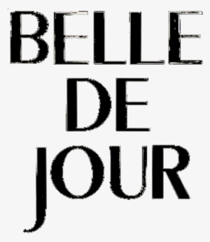 Belle De Jour Black Vertical Logo - Belle De Jour Poster #1957710