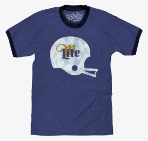 Miller Lite Helmet Logo - Miller Lite Helmet Logo | Soft Touch Tee-medium #1957782