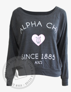Alpha Chi Omega Symbol Long Sleeve - Heart #1958601 Alpha Chi Omega Symbol Long Sleeve - Heart #1958601