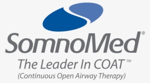 Sm Coat Logo Grey Blue Lg 300dpi - Somnodent Logo #1958974