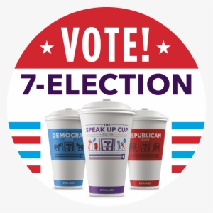 A Political Party Is Brewing At 7-eleven® Stores - 7 11 Election Day #1959111
