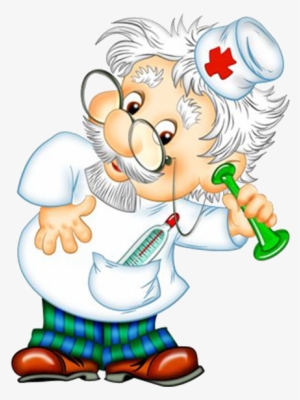 Doctor Clipart Cartoon - Funny Doctor Clipart #1960196