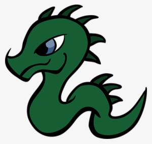 Dragon Cartoon Reptile Snake Baby Dragon D - Dragon Clipart #1960258