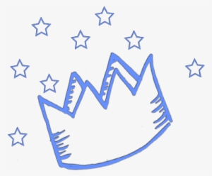 Ftestickers Doodle Doodleart Crown Blue Cute - Cute Doodles Transparent Background #1960441