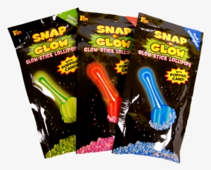 Snap N Glow Lollipop With Popping Candy For Fresh Candy - P. City Snap 'n Glow Lollipops With Popping Candy Assorted #1960626