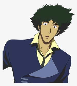 Spike Spiegel And Batman Vs Overwatch - Spike Cowboy Bebop Png #1961199
