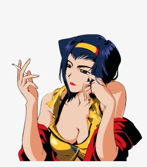 Png From Illustrator - Cowboy Bebop Faye Png #1961367