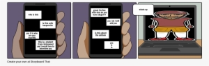 Hater Bout To Get Jumped - Cartoon #1961818