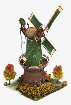 Molino De Cosecha De Girasoles/fábrica Otoñal Con Girasoles - Foe Mill Of Fall #1962748