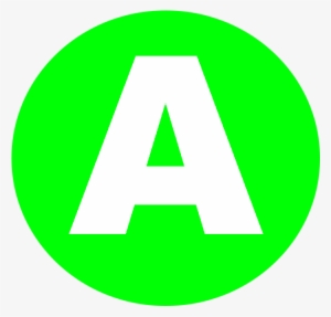 A Button Png - Xbox 360 A Button #1963261