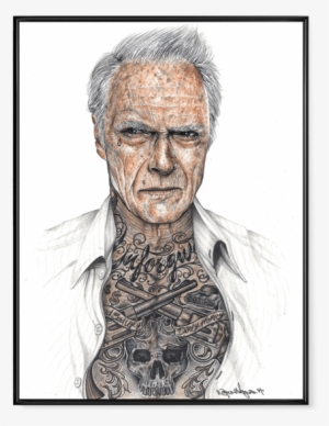 Inked Eastwood - Poster - Inked - Eastwood - Unisex Tank / Sublimation / Xs #1963793