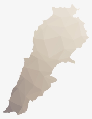 Map With No Markers - Lebanese Map Vector #1963912