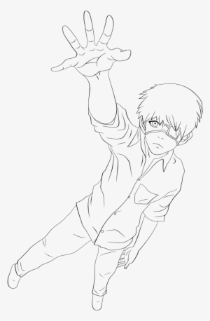 Quick Tokyo Ghoul Coloring Pages Ken Kaneki Lineart - Tokyo Ghoul