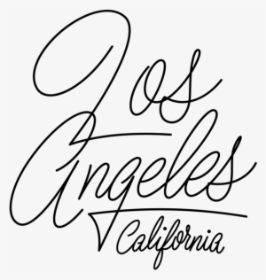 Los Angeles California - Los Angeles Typography Png #1963963