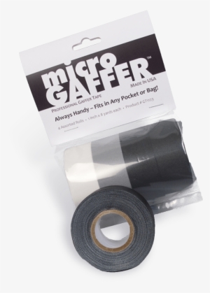 Microgaffer Packages Contain 4 Rolls Of Tape - Visual Departures Microgaffer Tape 1" X 8 Yd (4-pack) #1964088