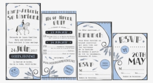 Wedding Invitation Card Set For Wedding In Provence - Wedding Invitation #1964108