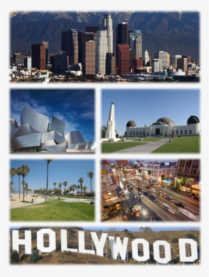 Te-collage Los Angeles - Hollywood Sign #1964219