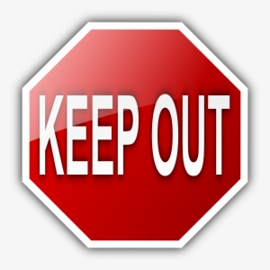Clip Arts Related To - Keep Out Clip Art #1966418