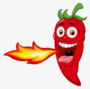 Clip Royalty Free Stock Chili Spice Mexican Cuisine - Cartoon Chili Pepper #1966646