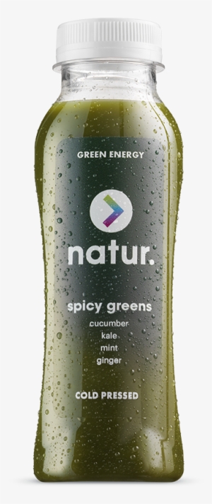 250ml Cold Pressed Juice Spicy Greens Eng 1 - Natur Fountain Of Youth #1966691