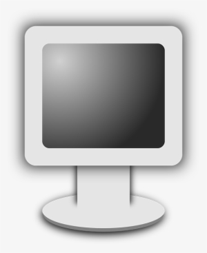 Computer, Monitor, Lcd, Screen, Icon, Cartoon - Cartoon Computer Screen #1966875