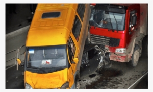 Truck Accident On The Road - Commercial Vehicle #1966970