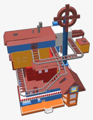 The Official Hello Neighbor Alpha 3 House - Hello Neighbor Magnet Gun #1967830