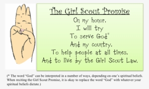 The Girl Scout Law - Handwriting #1967868