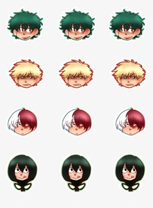 Set1 Original - My Hero Academia Sticker Pack #1967971