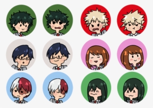 Boku No Hero Academia Sticker Sheet - Boku No Hero Academia Stickers #1968073