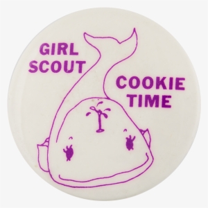 Girl Scout Cookie Time Events Button Museum - Circle #1968304